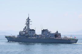 DD-108 あけぼの　左舷後方より