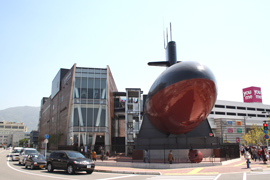 潜水艦「あきしお」　てつのくじら館